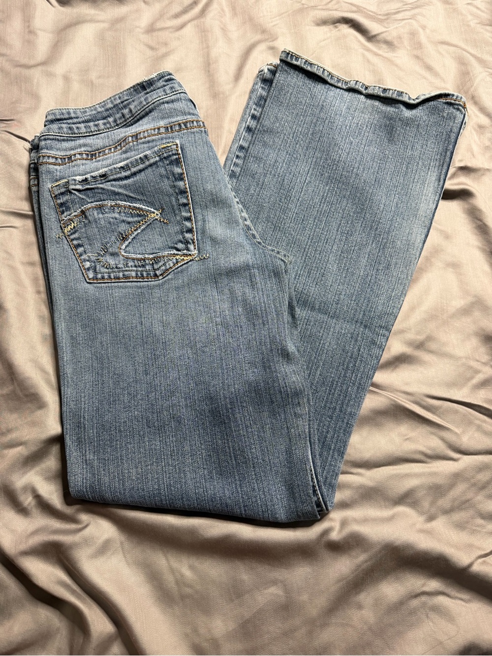Silver Jeans Medium Wash Bootcut Denim with Pocket Stitching
